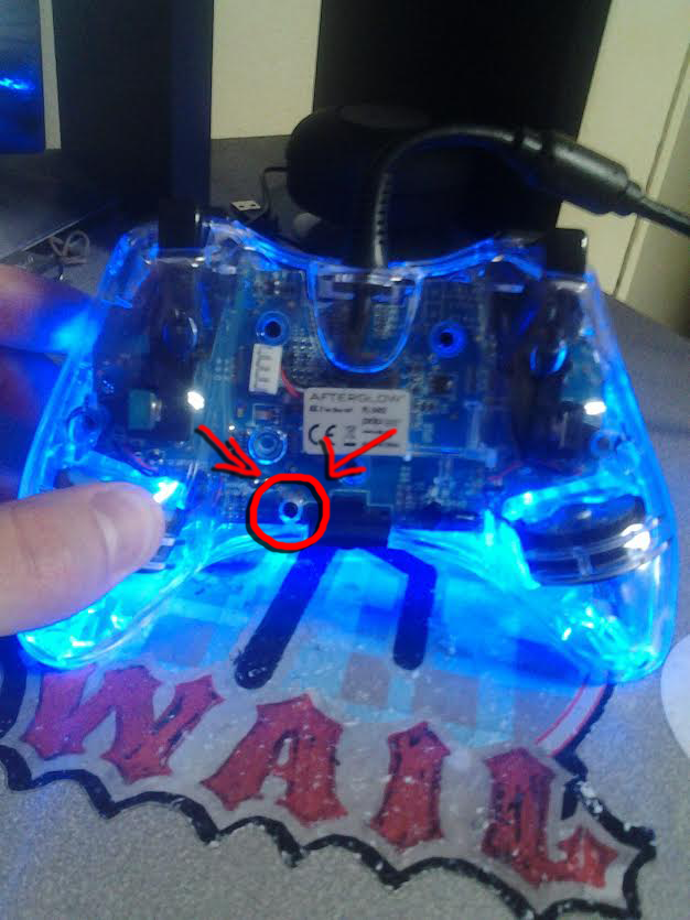 software for afterglow xbox 360 controller