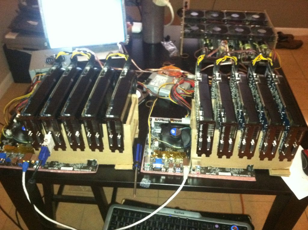 bitcoin mining with video card