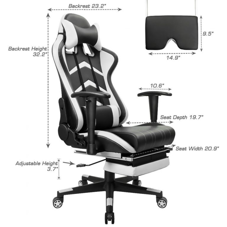 furmax gaming chair dimensions - PC Builds On A Budget