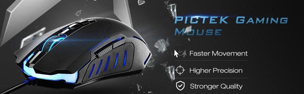 used pictek gaming mouse