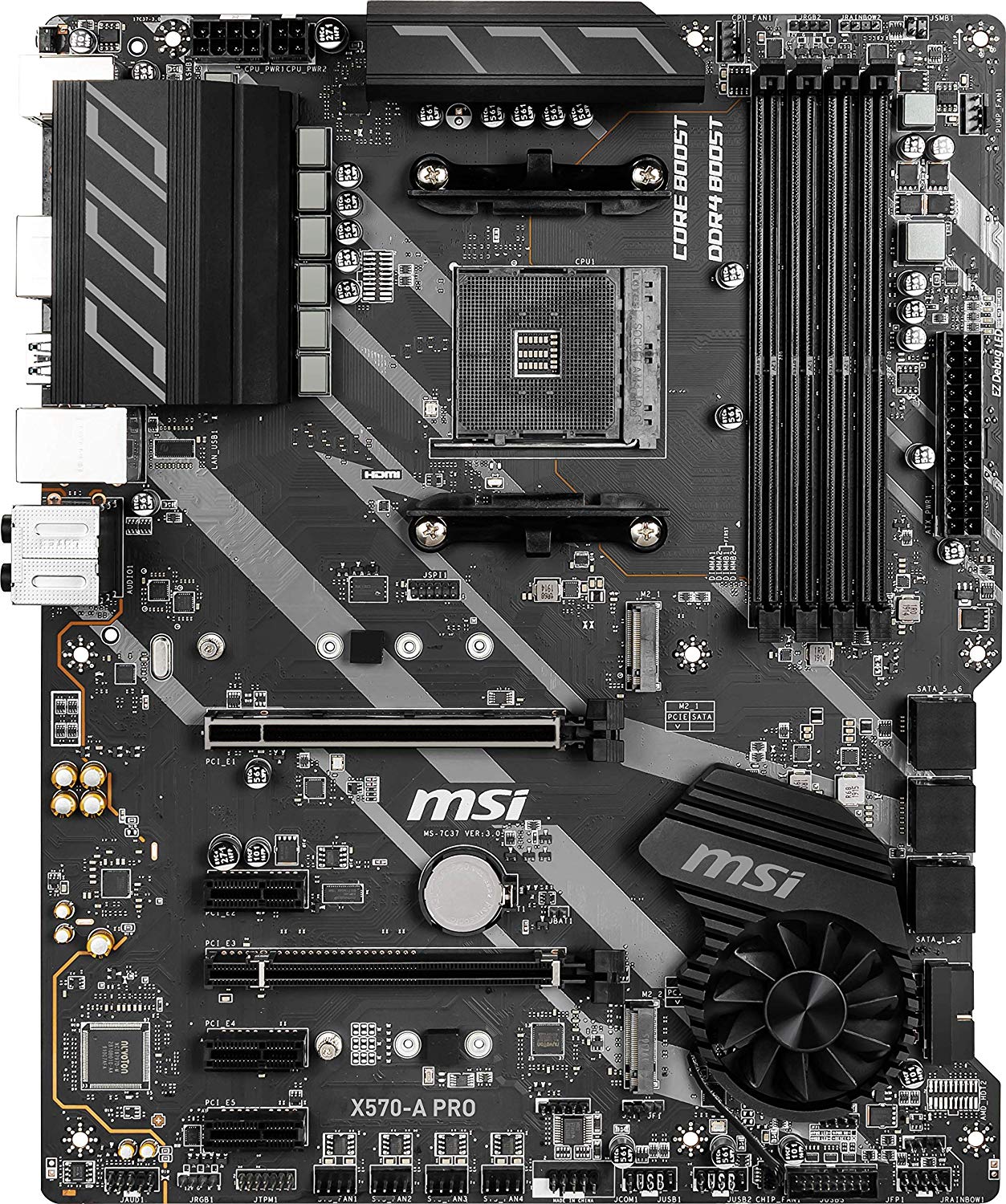 Msi x570 a pro не запускается