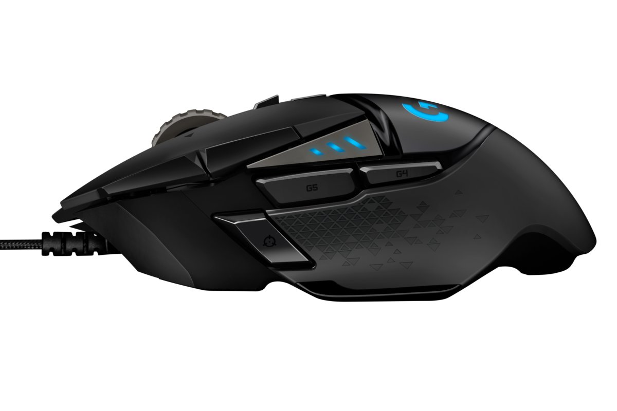 logitech g502 ergonomics