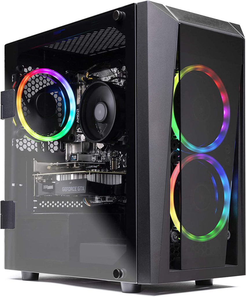 skytech blaze gaming computer pc