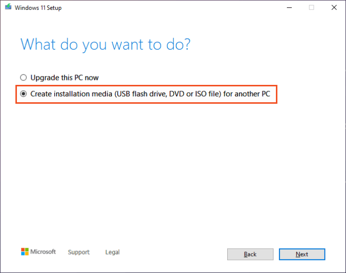 Windows 11 Installation Media